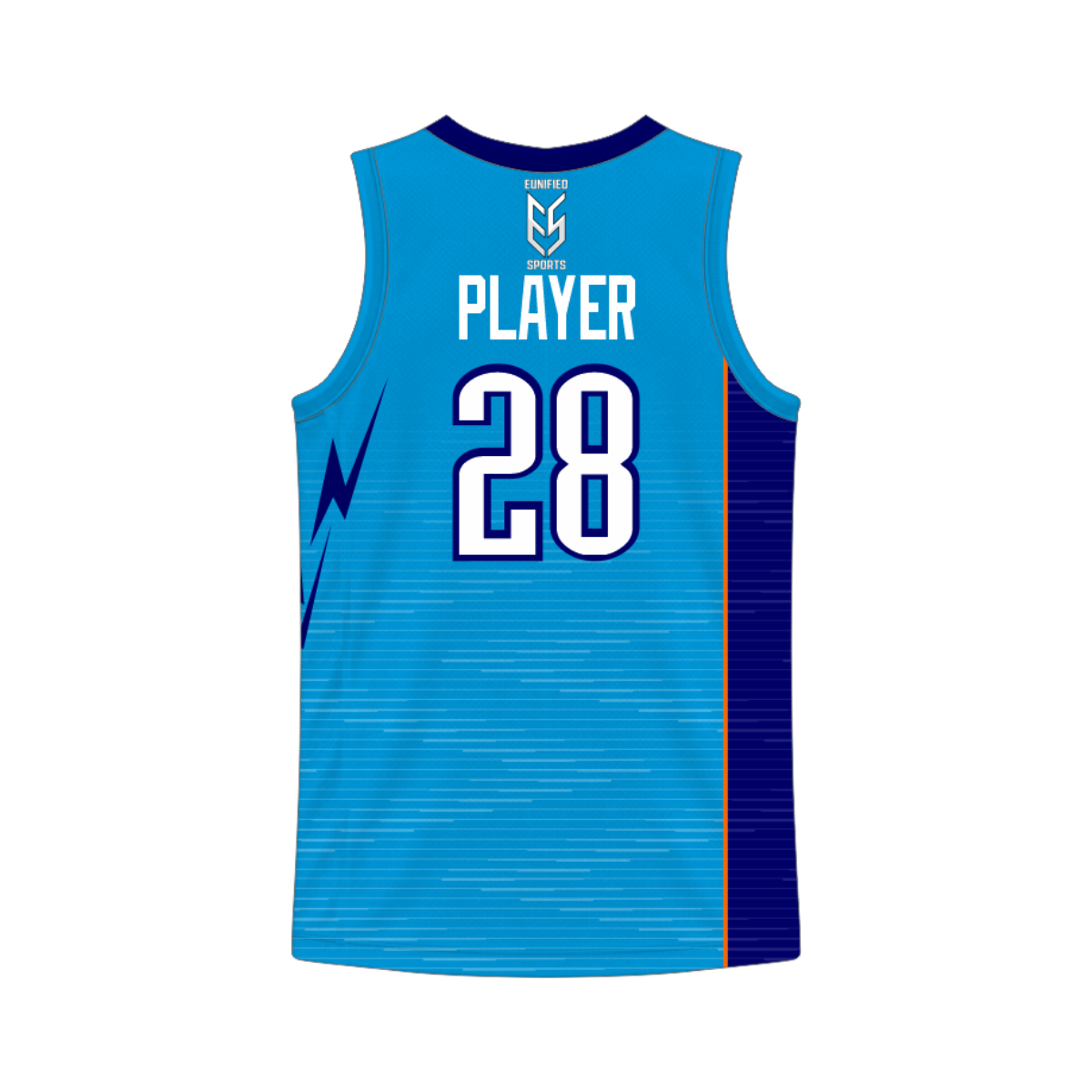 DUALTECH REV BASKETBALL JERSEY 4 A BACK